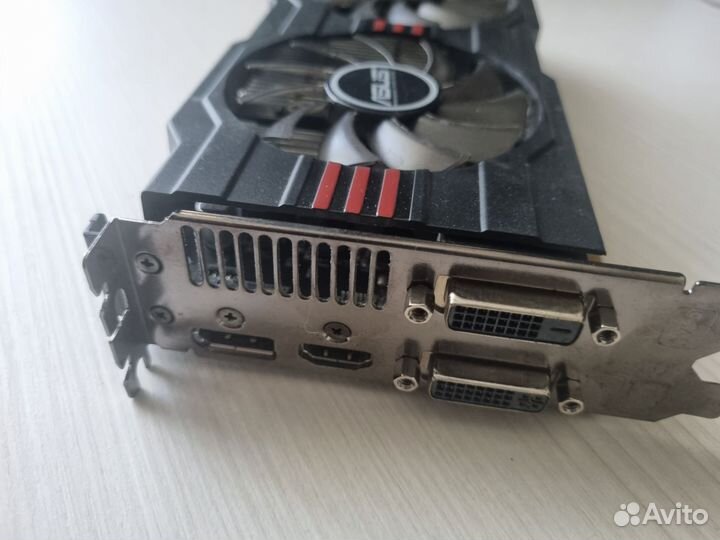 Видеокарта asus AMD Radeon HD 7770 2гб gddr5