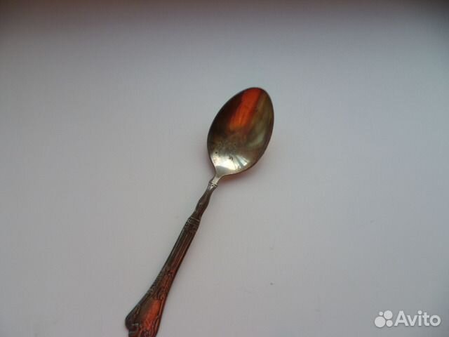 Мельхиор, посеребренные ложки, новые