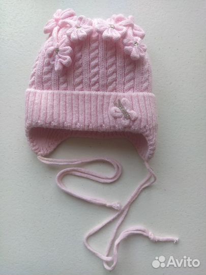 Шапка зимняя для девочки новая