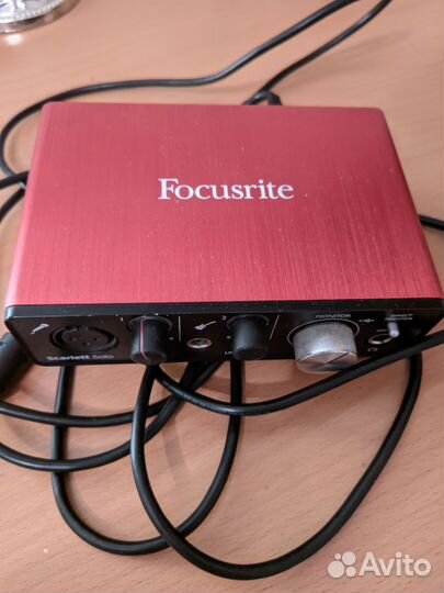 Звуковая карта focusrite scarlett solo 2rd gen