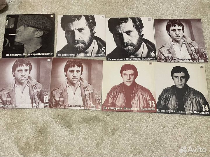 Высоцкий на концертах 1,5,6,10,11,12,13,14