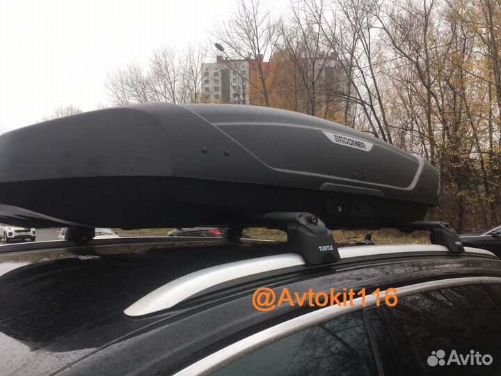 Автобокс Broomer Черный на Volkswagen Touareg