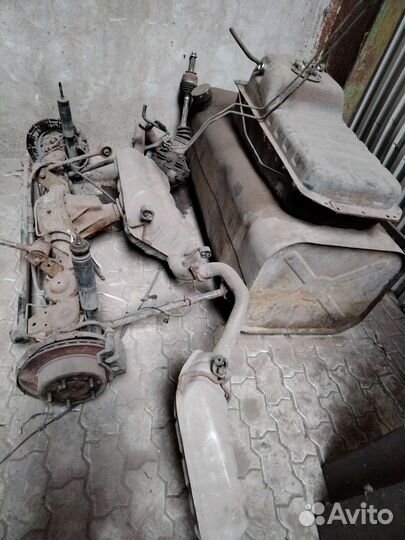 Передний мост 2 глушитель бак киа соренто 2008гв