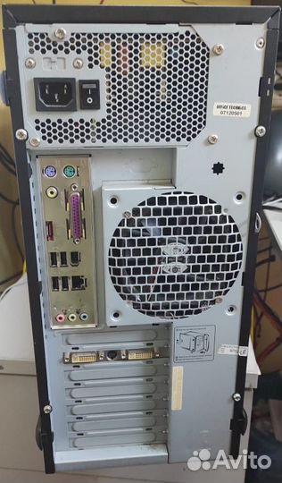 Пк Pentium 4 3200 MHz, озу 1Гб, HDD 80 Гб (2шт)