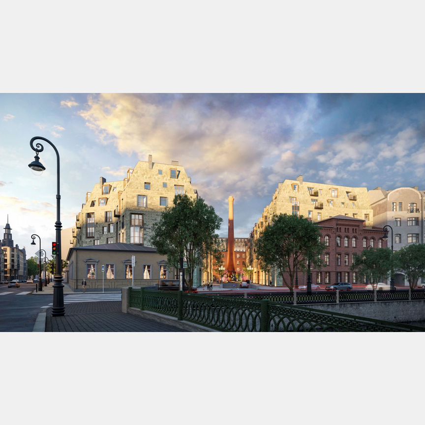 1-к. квартира, 68,6 м², 6/8 эт.