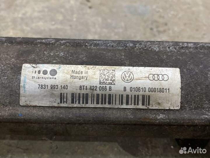 Рулевая рейка под ремонт audi a4 b8 a5 8t