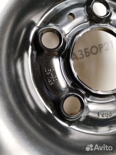 Диск штампованный оригинальный Skoda Rapid Polo 6