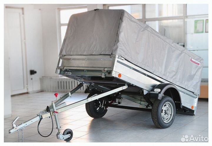 Легковой прицеп крепыш 2,5 (2,5х1,3) тент 1,15м