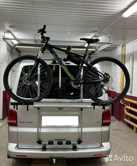 Велобагажник на VW T4/T5/T6/Caddy/Sharan/Starex тд