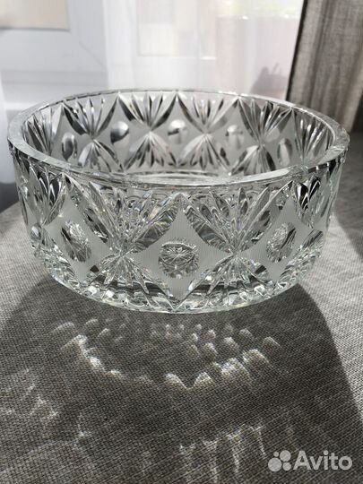Хрустальная ваза, салатник