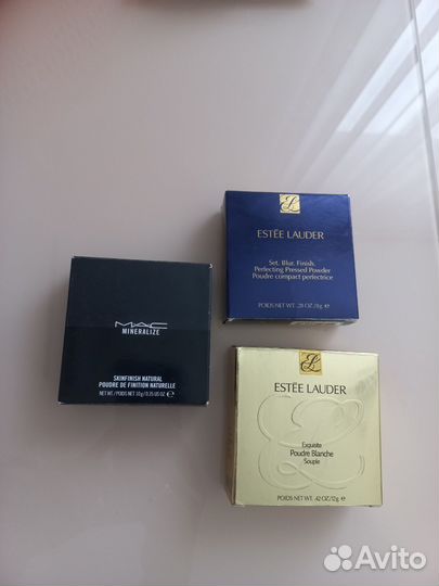 Пудра estee lauder/ mac
