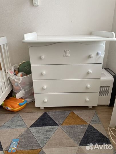 Комод Nuovita Fasto пеленальный (4 ящика). Б/у