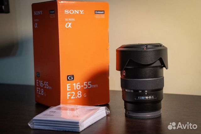Sony 16-55mm F/2.8 G Lens E mount объявление продам