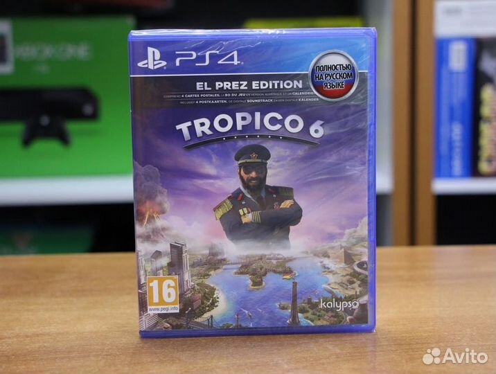 Tropico 6 - El Prez Edition (PS4, русская версия)