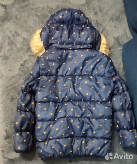 Куртка зимняя для девочки 110