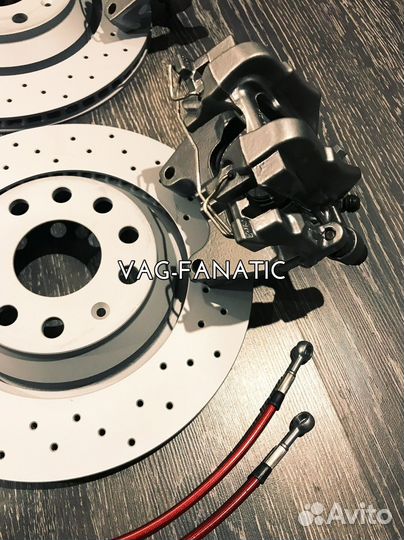 Задние тормоза 310/22 golf7R S3 ttrs RS3