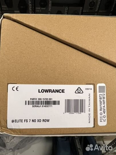 Эхолот Lowrance elite 7 fs без датчика