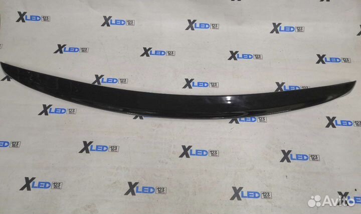 Спойлер Mercedes W221 w 221 AMG чёрный глянец