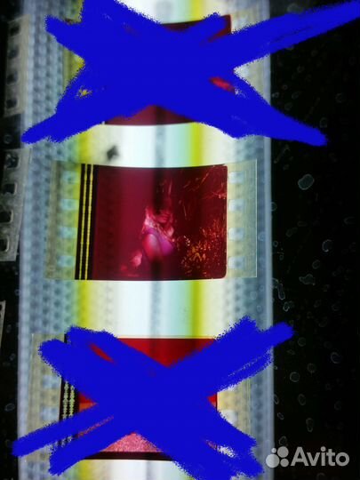 Кадрый кинотеатральной плёнки из фильма Фантазм