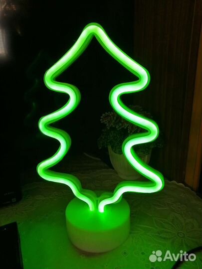 Светильник настольный (елечка)