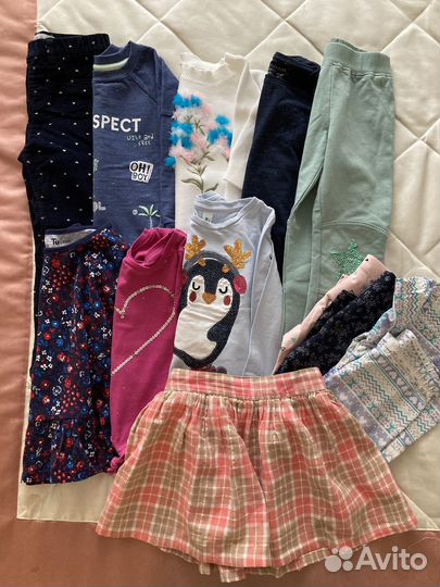 Пакет вещей для девочки 104р, 4 года, см фото