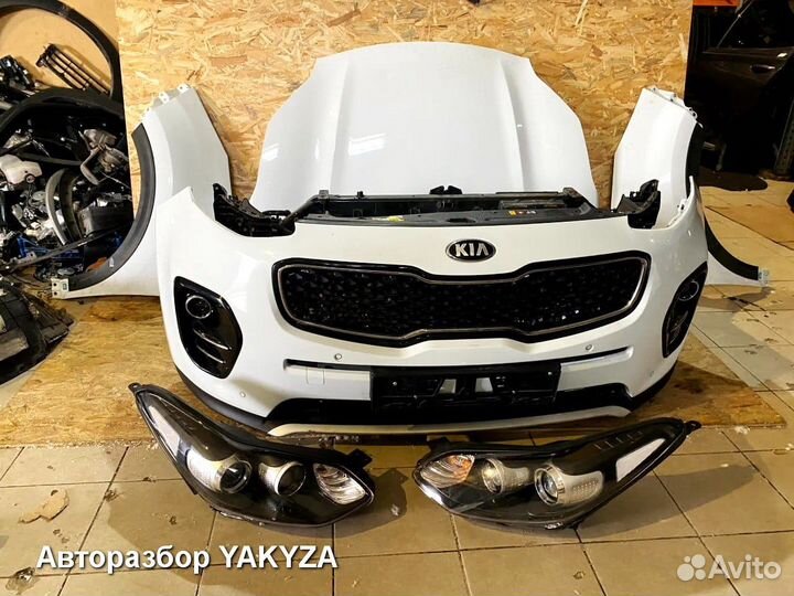 Морда в сборе Kia Sportage 4 2015- дорест ноускат