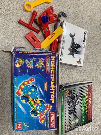 Конструкторы металлический и пвх