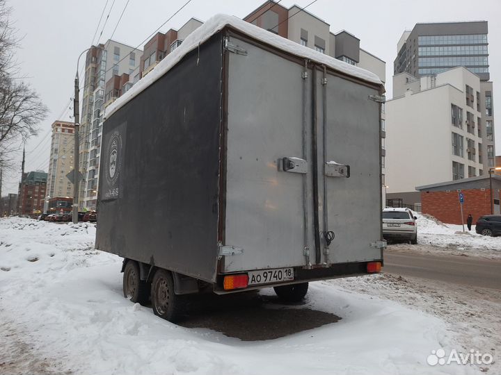 Прицеп кат B с тормозами