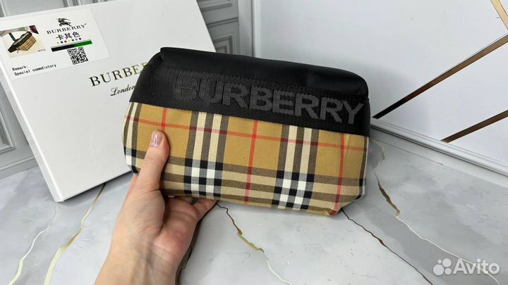 Сумка на пояс burberry