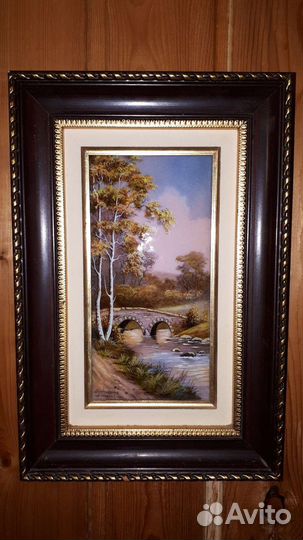 Картина Limoges P.Bonhamma эмаль