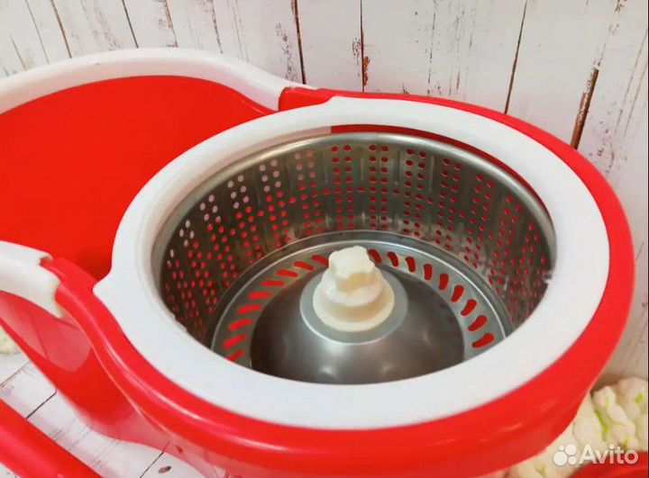 Швабра с отжимом и ведром