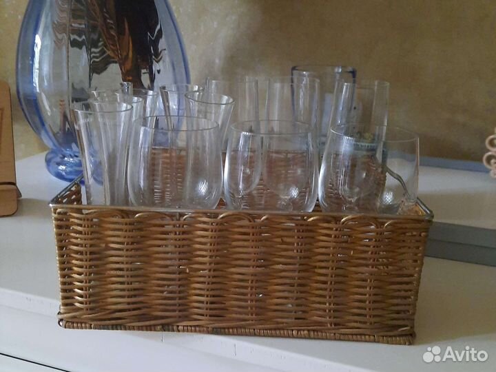 Корзина для белья, корзина плетёная