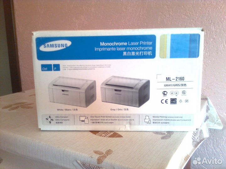 Продаётся лазерный принтер samsung
