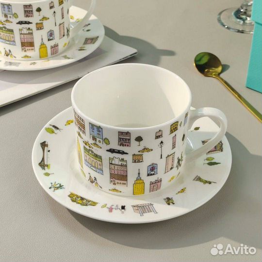 Фарфоровая посуда tiffany & CO