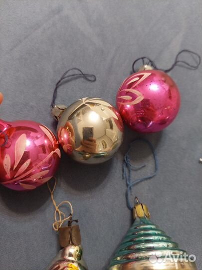 Советские ёлочные игрушки