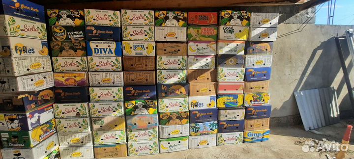 Банановые коробки
