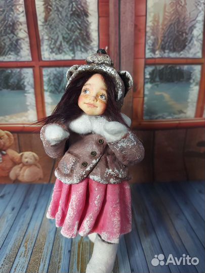 Ватная игрушка для Натальи