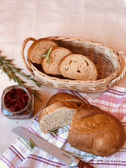 Корзина из бумажной лозы