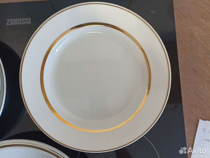 Посуда СССР Тарелки сервиза зик Конаково