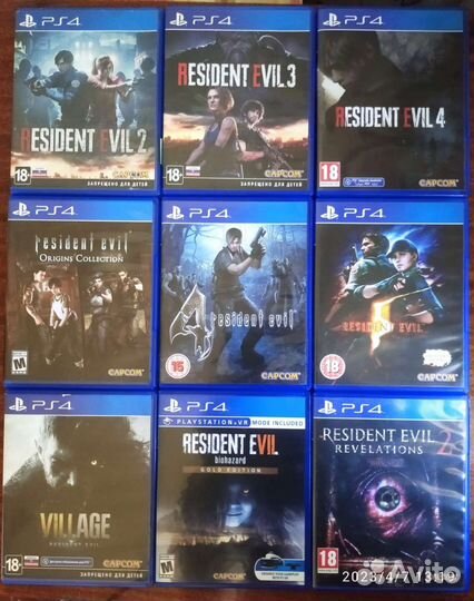 Resident evil ps4 (коллекция)