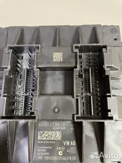 Блок комфорта 6R0937087P volkswagen polo