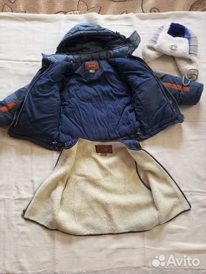 Теплая верхняя одежда для мальчика
