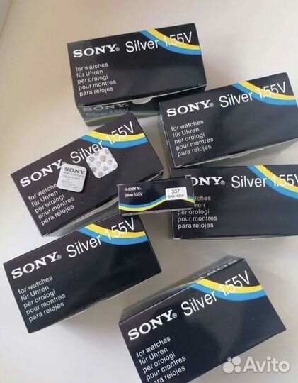 Батарейки для микронаушника Sony 337 sr416sw