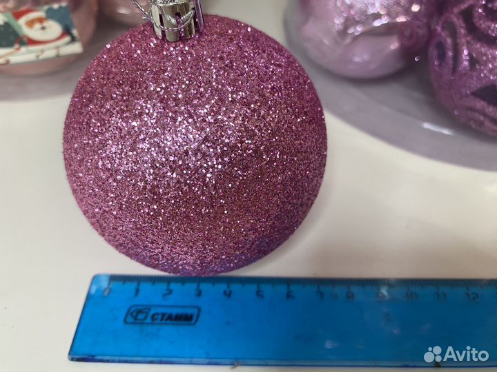 Новогодние игрушки набор