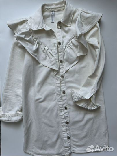 Джинсовое платье zara