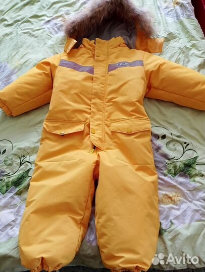 Зимний комбинезон для девочки 116