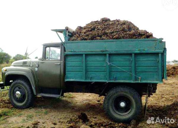 Перегной, навоз, чернозем, щебень, песок