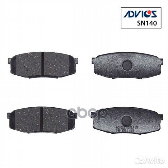 Колодка торм. Toyota Land Cruiser 200 Tundra задн