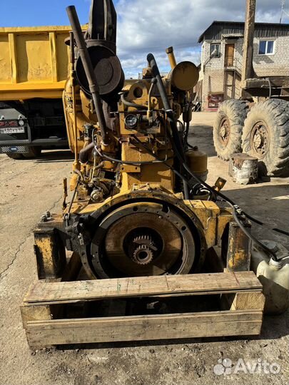 Мотор на бульдозер