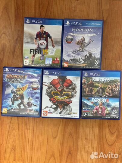 Игры для приставок ps4